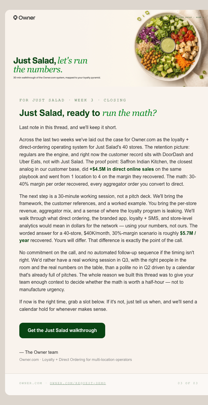 Email 3